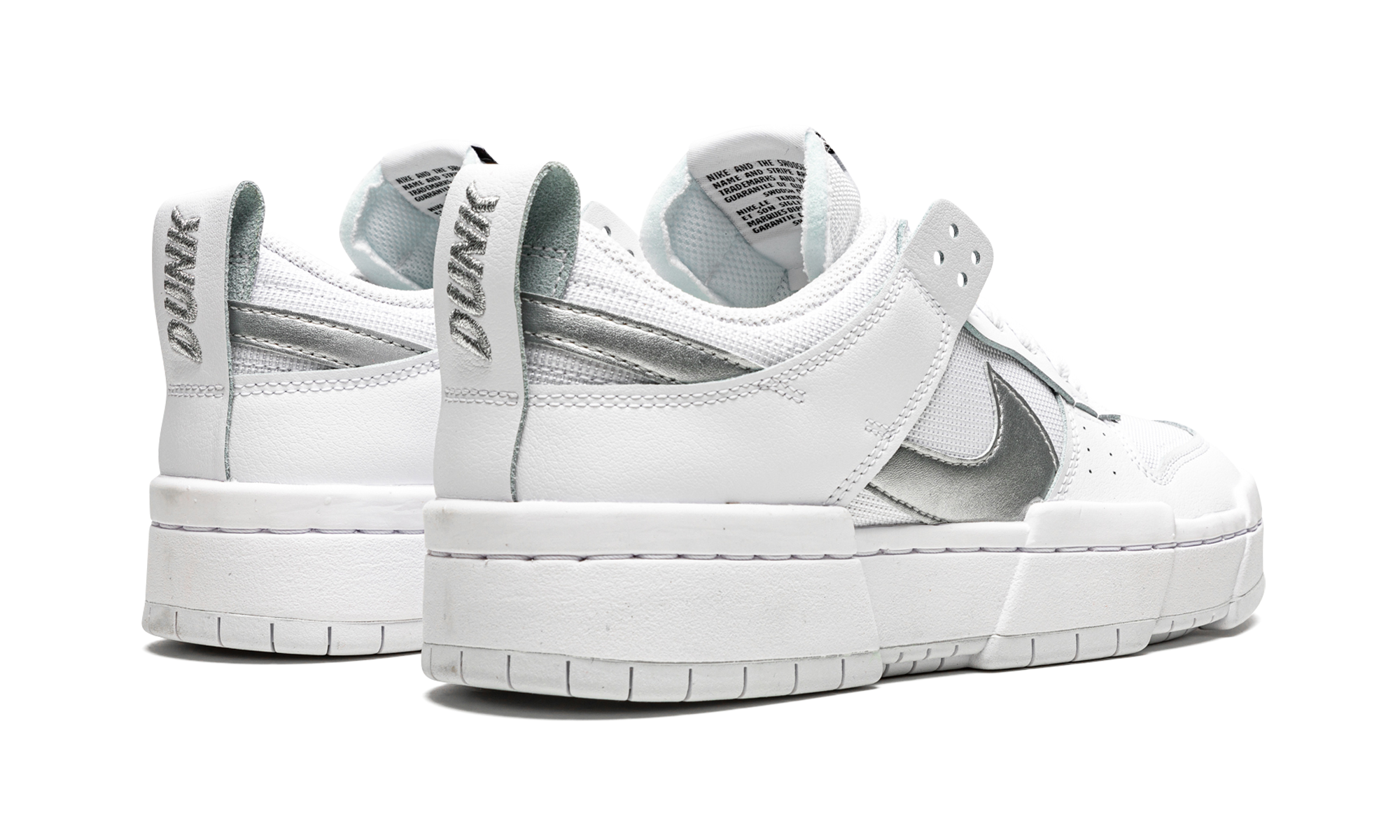 DUNK LO DISRUPT MNS WMNS "White Silver" DJ6226 100