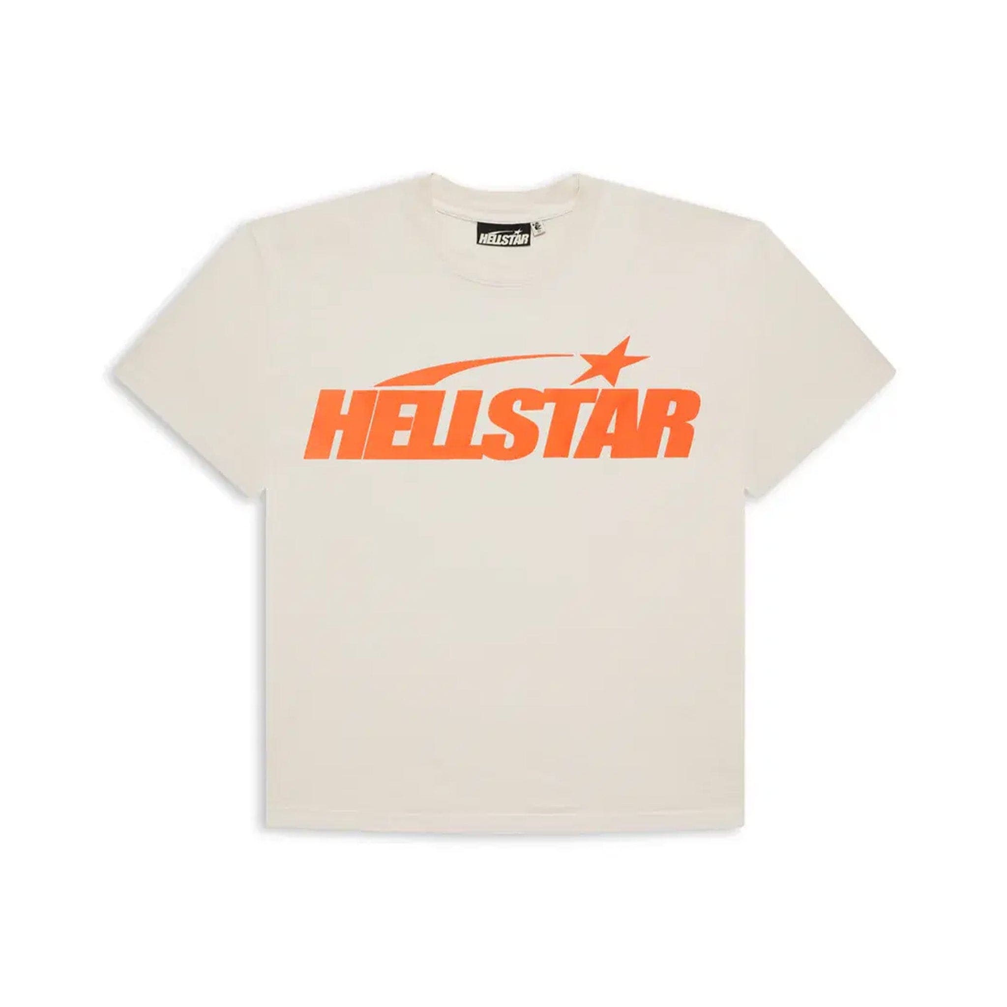 Hellstar Classic Gel Tee White/Orange