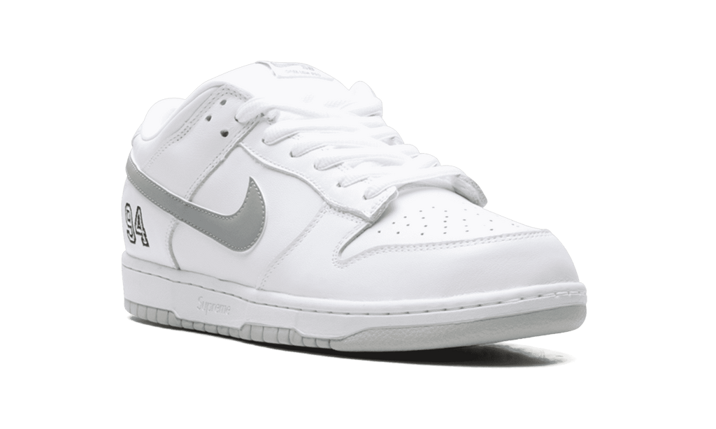 SB Dunk Low “Supreme – White”