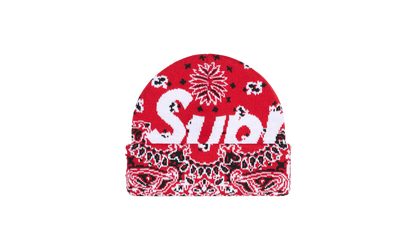 Bandana Big Logo Beanie "FW24 - Red Bandana" SU898