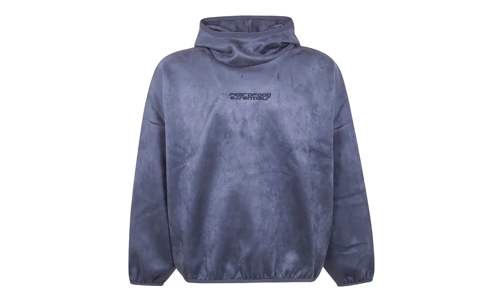 Suede Fleece Modern Hoodie "Iron Grey" 192HO256942F