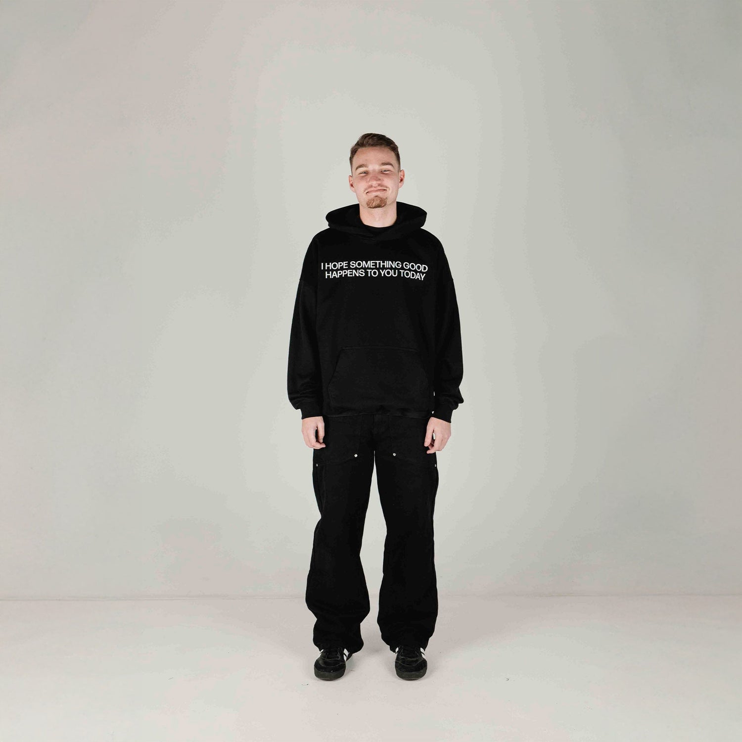 Compliments Good Today Black Hoodie