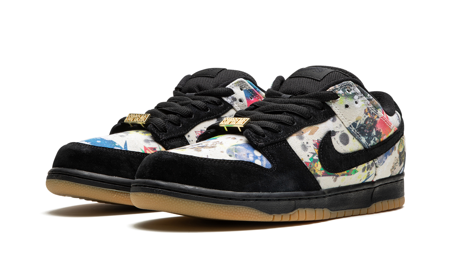 SB Dunk Low "Supreme - Rammellzee" FD8778 001
