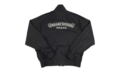 Match Point Motif Windbreaker Jacket "Black" CHRM1111