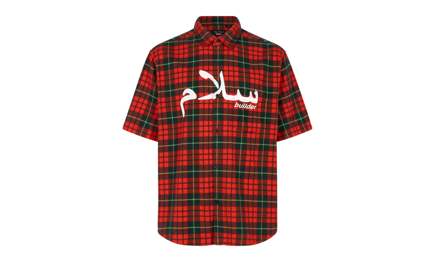 UNDERCOVER S/S Flannel Shirt "Red Plaid" SU100012