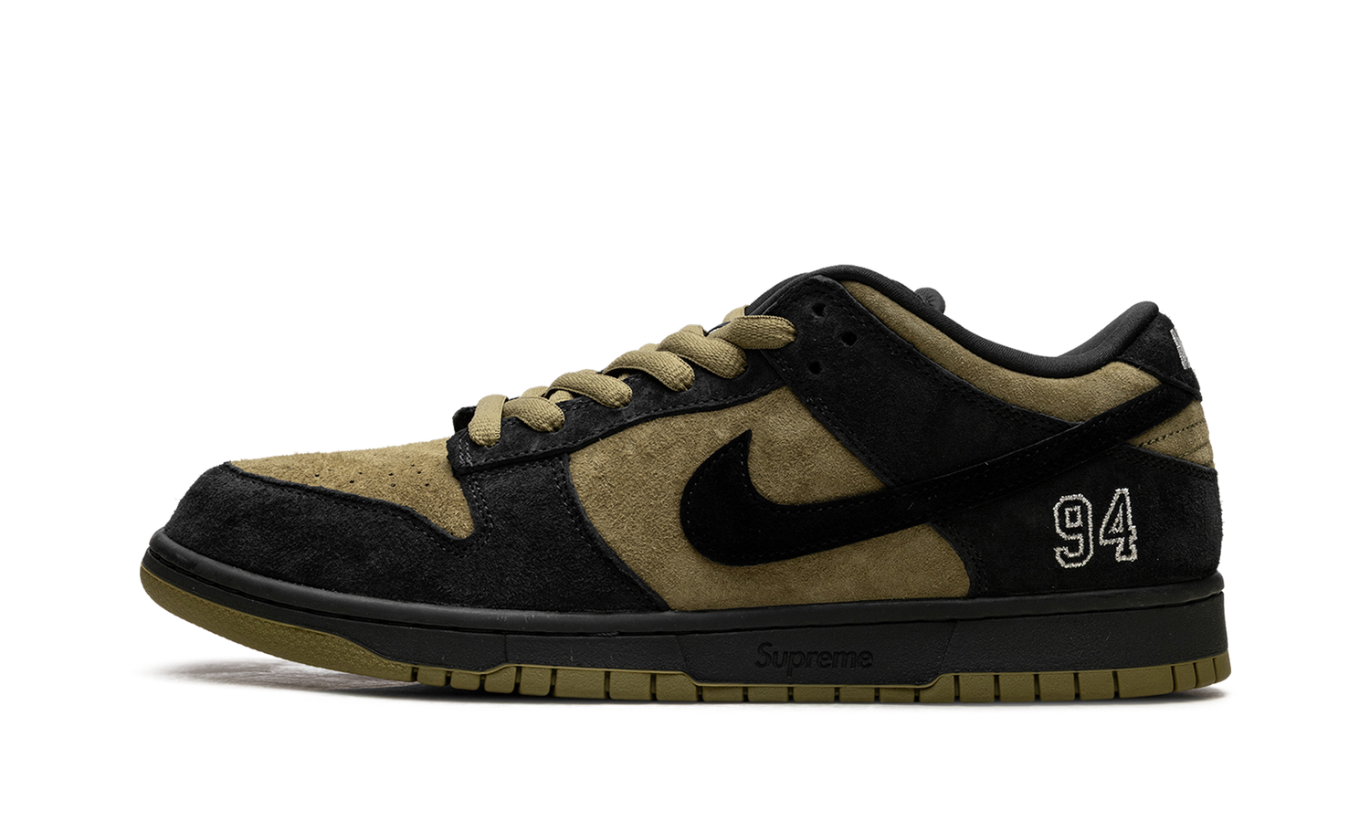 SB Dunk Low "Supreme - Camper Green" HQ8487 300