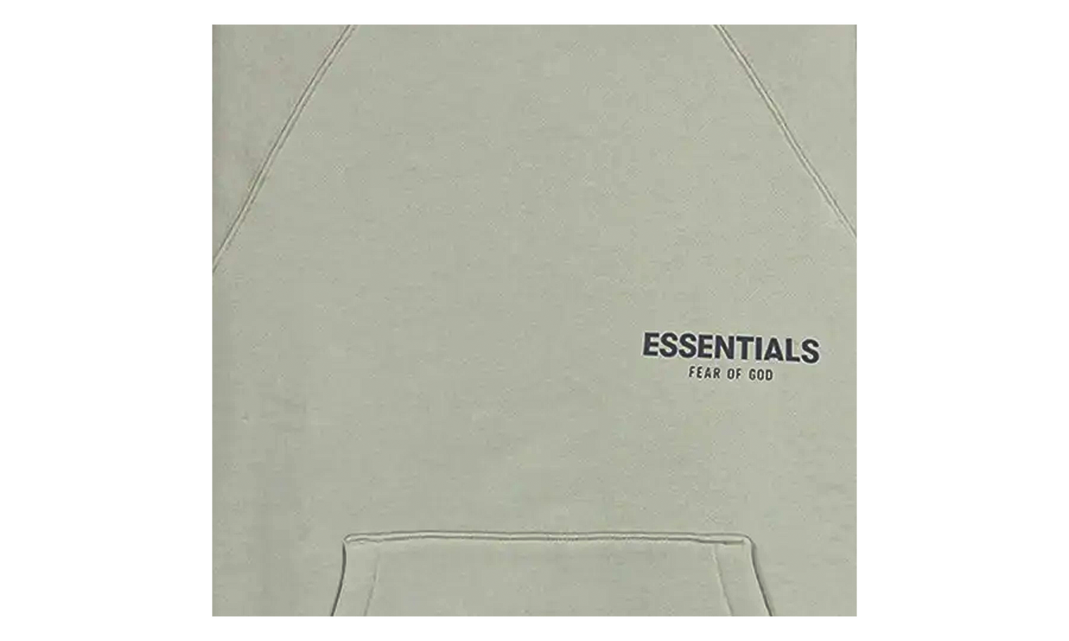 Essentials x SSENSE Pullover Hoodie "Green Concrete" 192SU212116F
