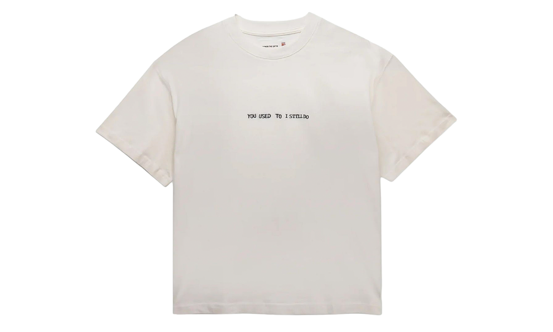 "You Used To I Still Do" Tee "White" HTG260141 WHT