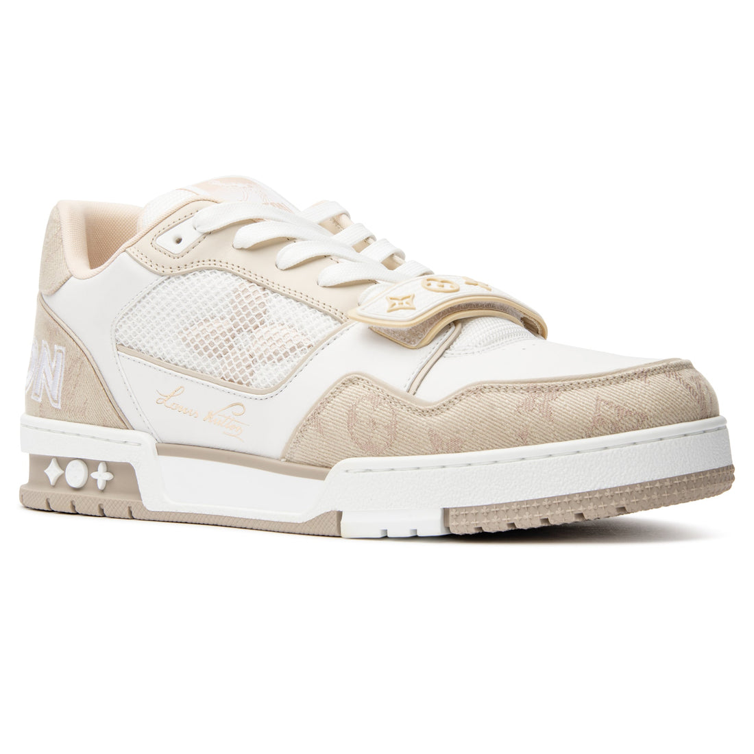 Louis Vuitton LV  Trainer Monogram Beige Sneaker