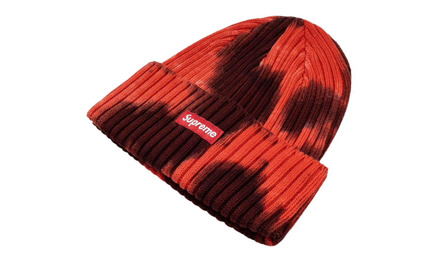 Overdyed Beanie "SS24 - Splatter Red" SU782