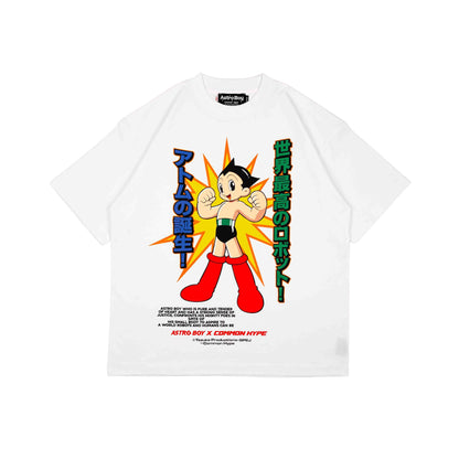 Common Hype x Astroboy Iron Arm Atom Tee White