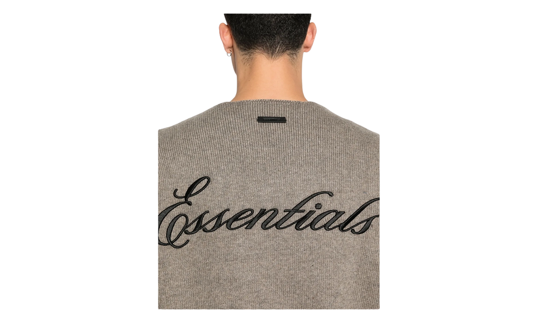 Waffle Crewneck Sweater "Homestead Heather" 192HO254332F