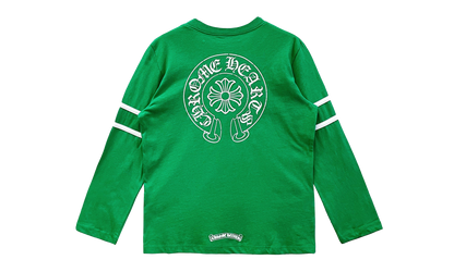 33 Horseshoe Logo Long Sleeves Tee "Green" CHRM0766