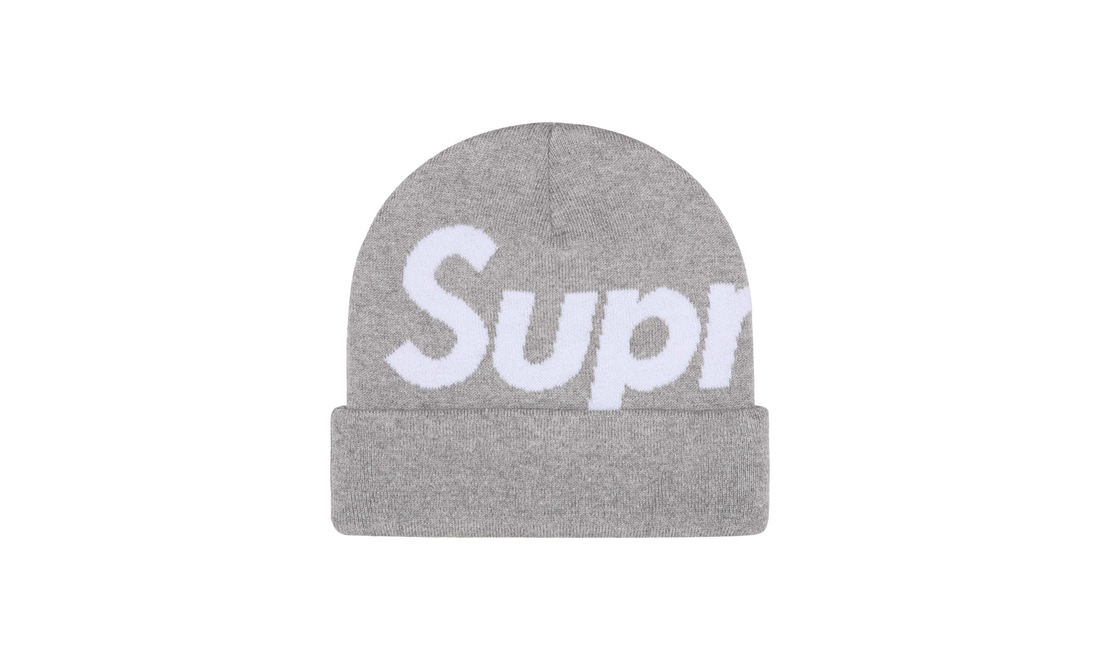 Big Logo Beanie "FW24 - Heather Grey" SU904