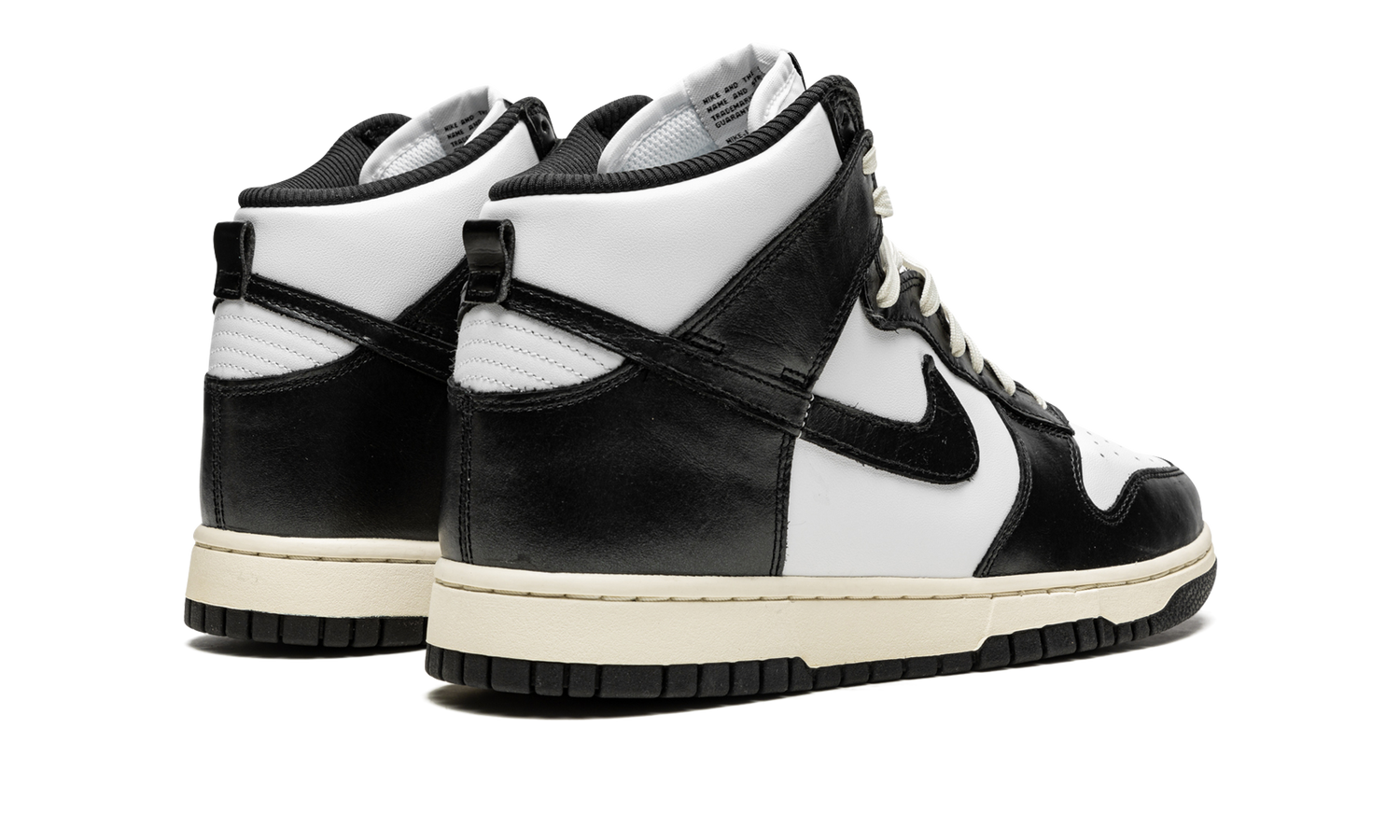 DUNK HIGH MNS WMNS "Vintage Black" DQ8581 100