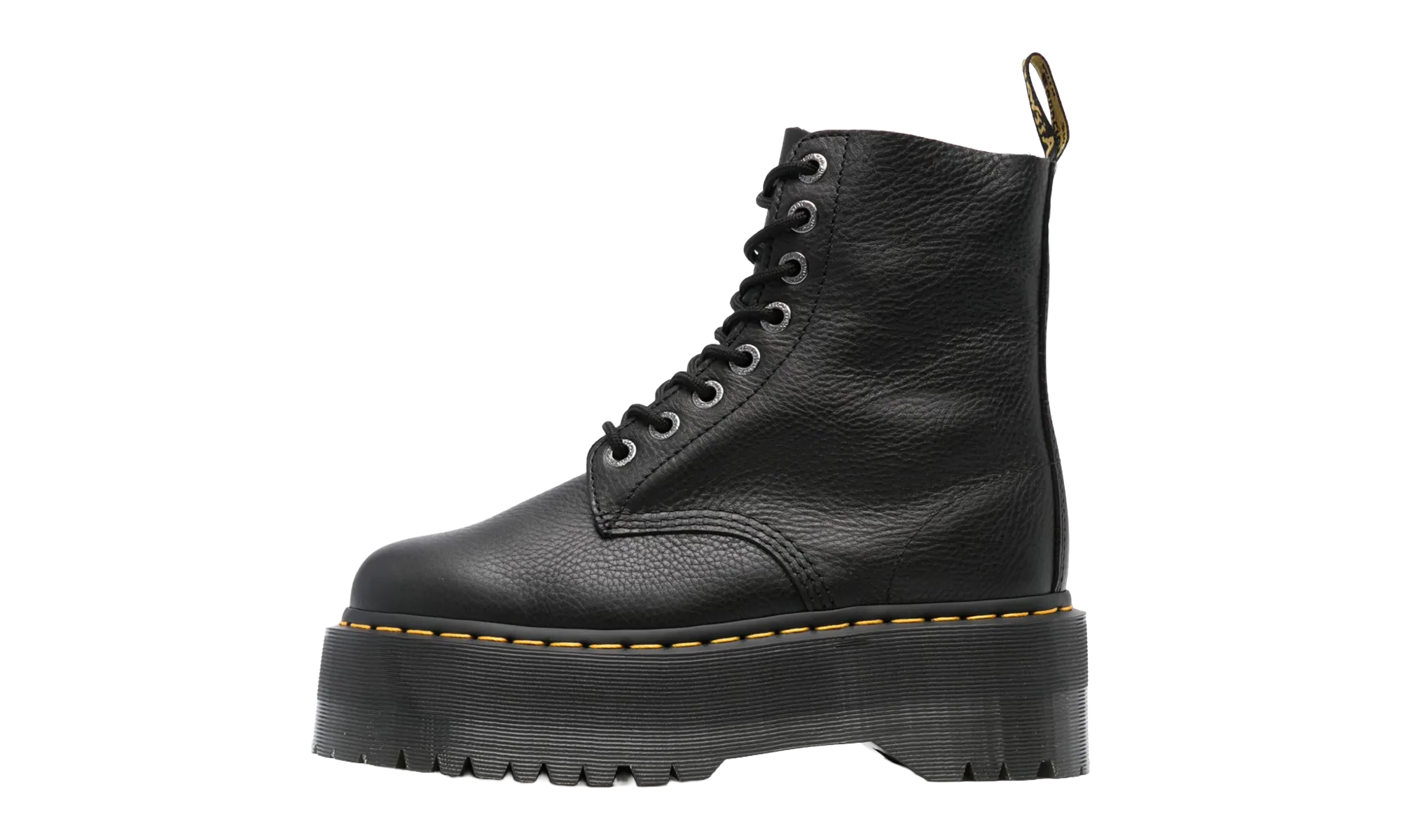 1460 Pascal Max Leather Platform Boots "Black — Pisa" 26925001