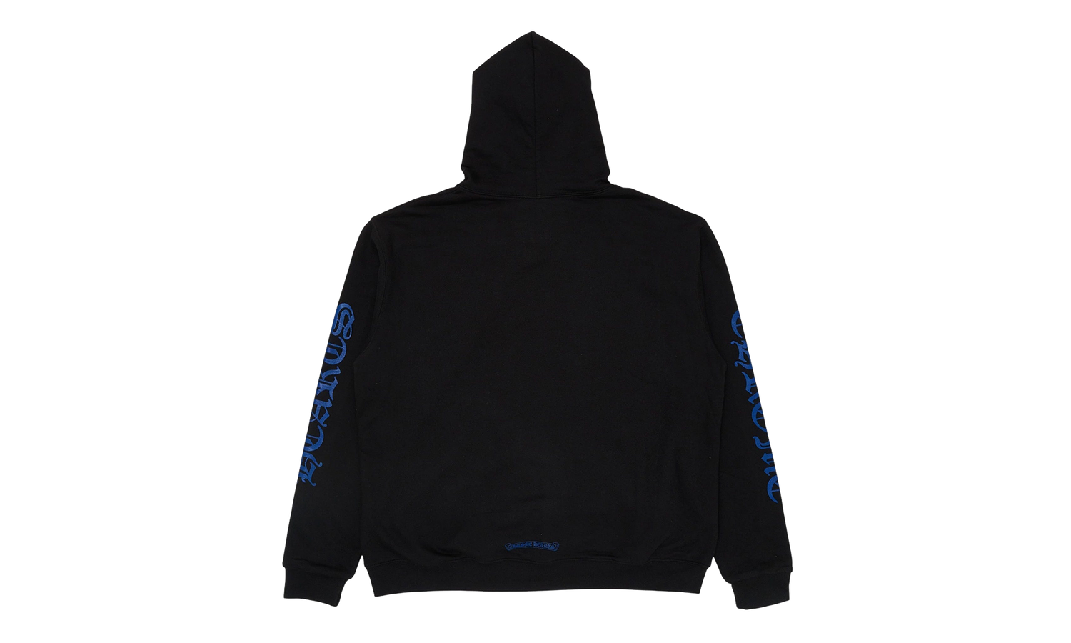 Vertical Logo Zip-Up Hoodie "Black / Blue" CHRM0953