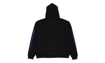 Vertical Logo Zip-Up Hoodie "Black / Blue" CHRM0953