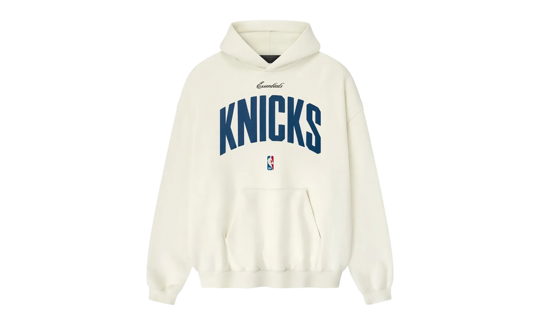 Essentials Knicks 90s Hoodie "Cream White" 192NB256908F