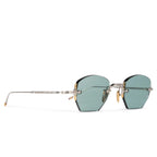 Jacques Marie Mage Oatman Silver Gold Green Sunglasses
