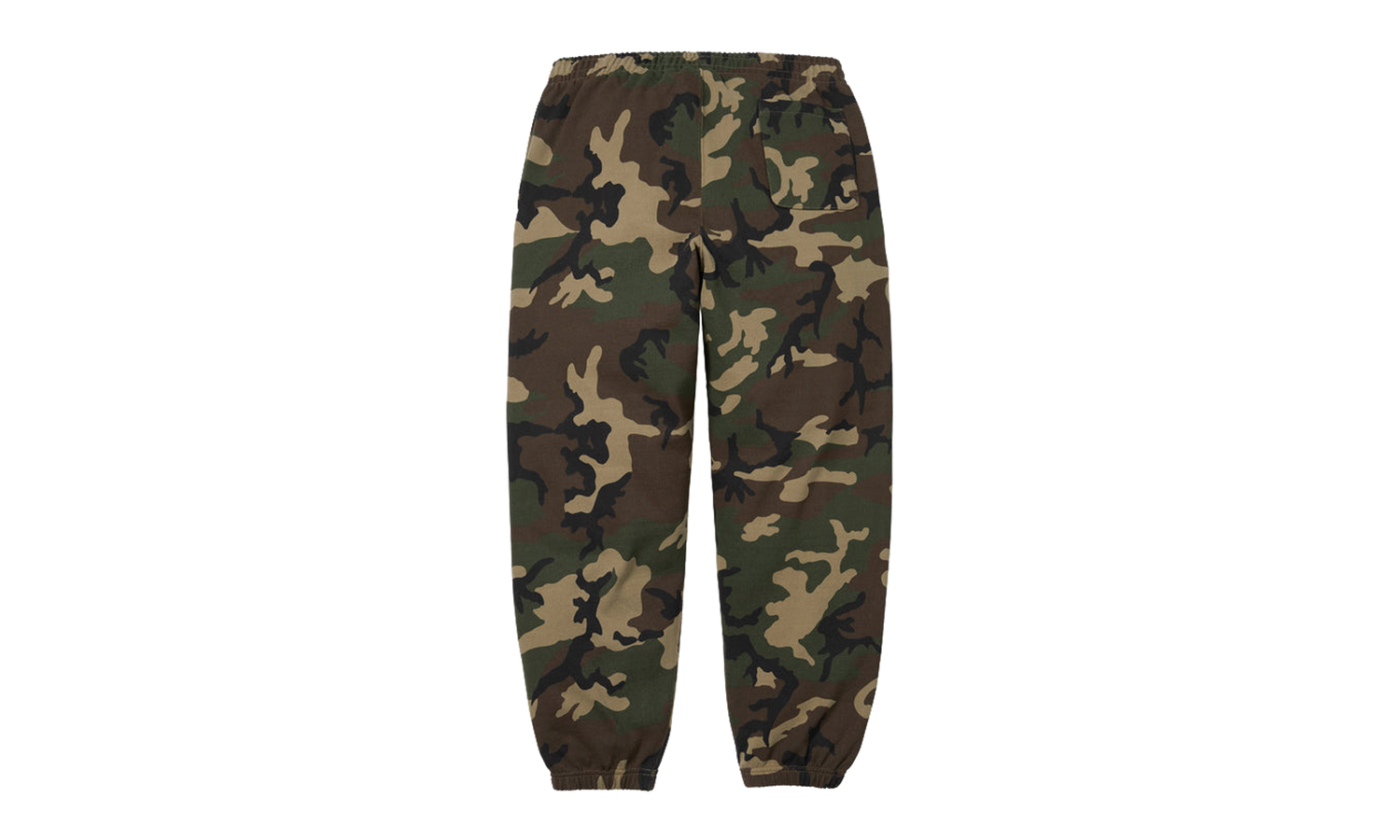 Satin Appliqué Sweatpant "SS26 - Woodland Camo" SU27513