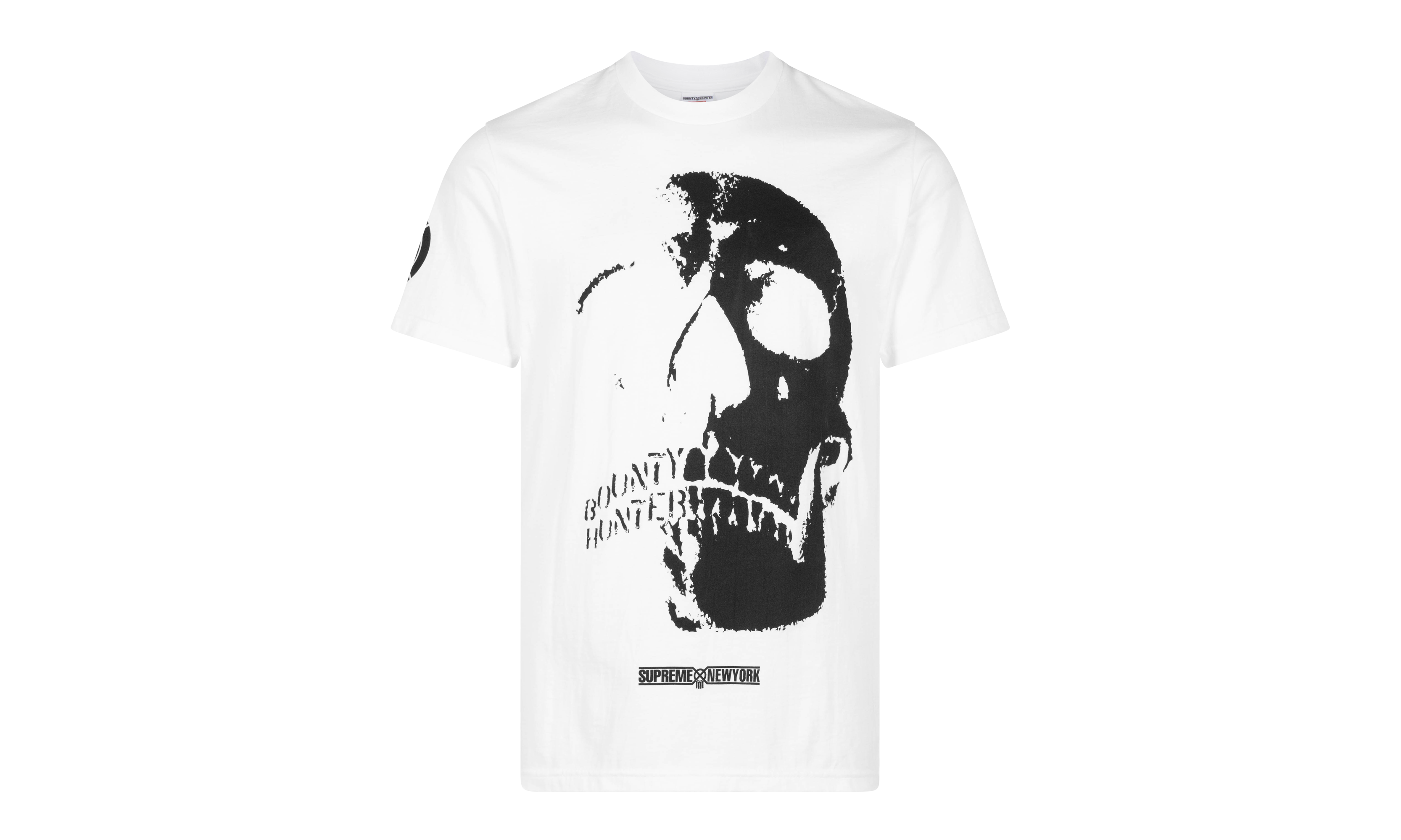Bounty Hunter Skulls Tee "White" SU100111