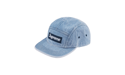Washed Chino Twill Camp Cap "FW24 - Denim" SU25129