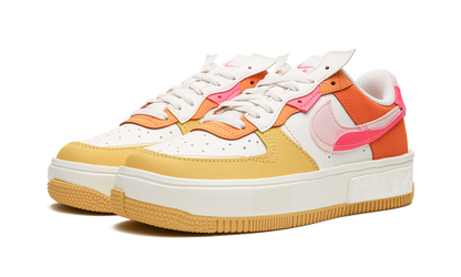 AIR FORCE 1 FONTANKA MNS WMNS "Summit White/Solar Flare/Medium Soft Pink/Hyper Pink" DX2675 100