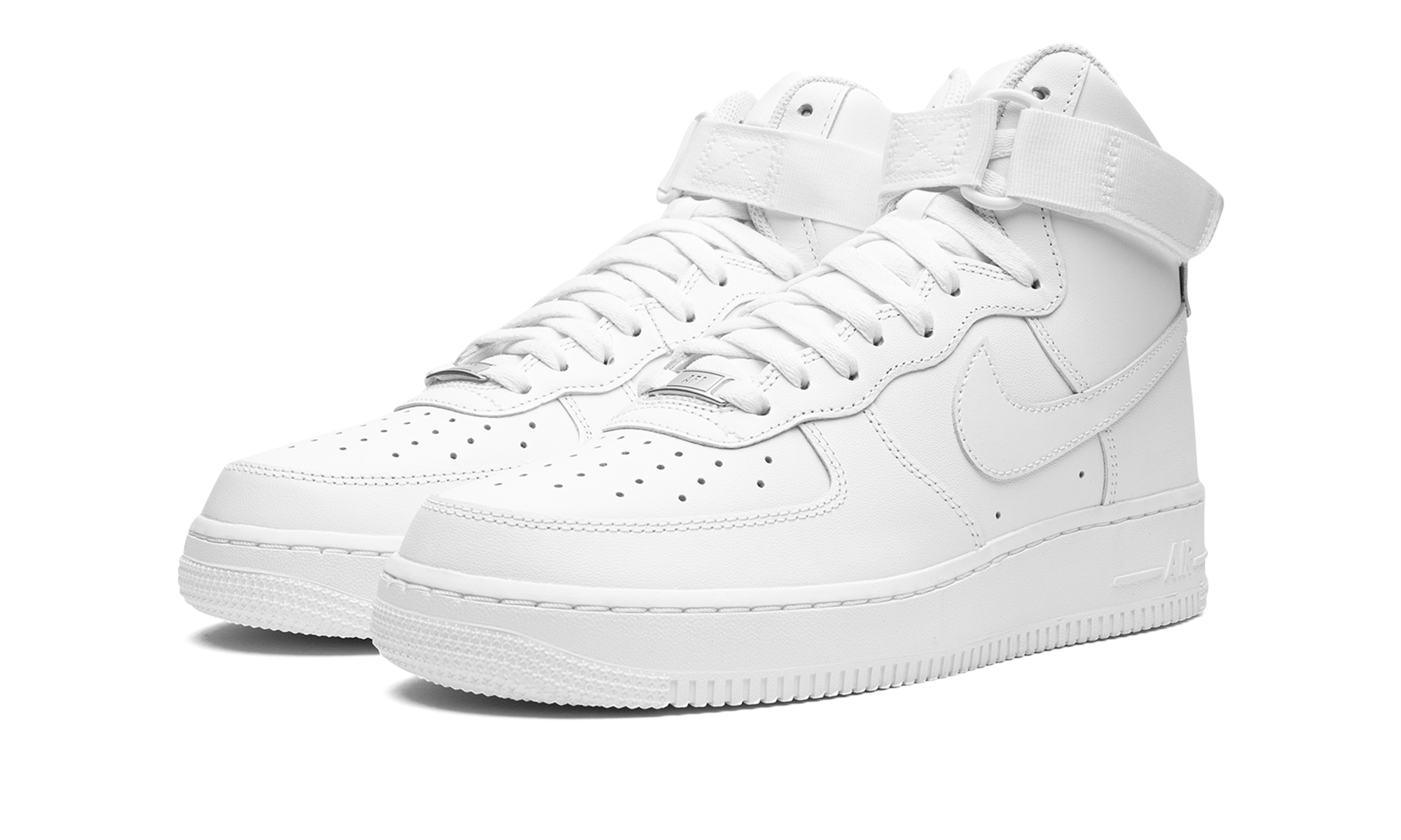 AIR FORCE 1 HIGH MNS WMNS "Triple White" DD9624 100