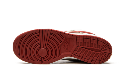 DUNK LO PRO MNS WMNS "Light Stone Varsity Red" 302517 161