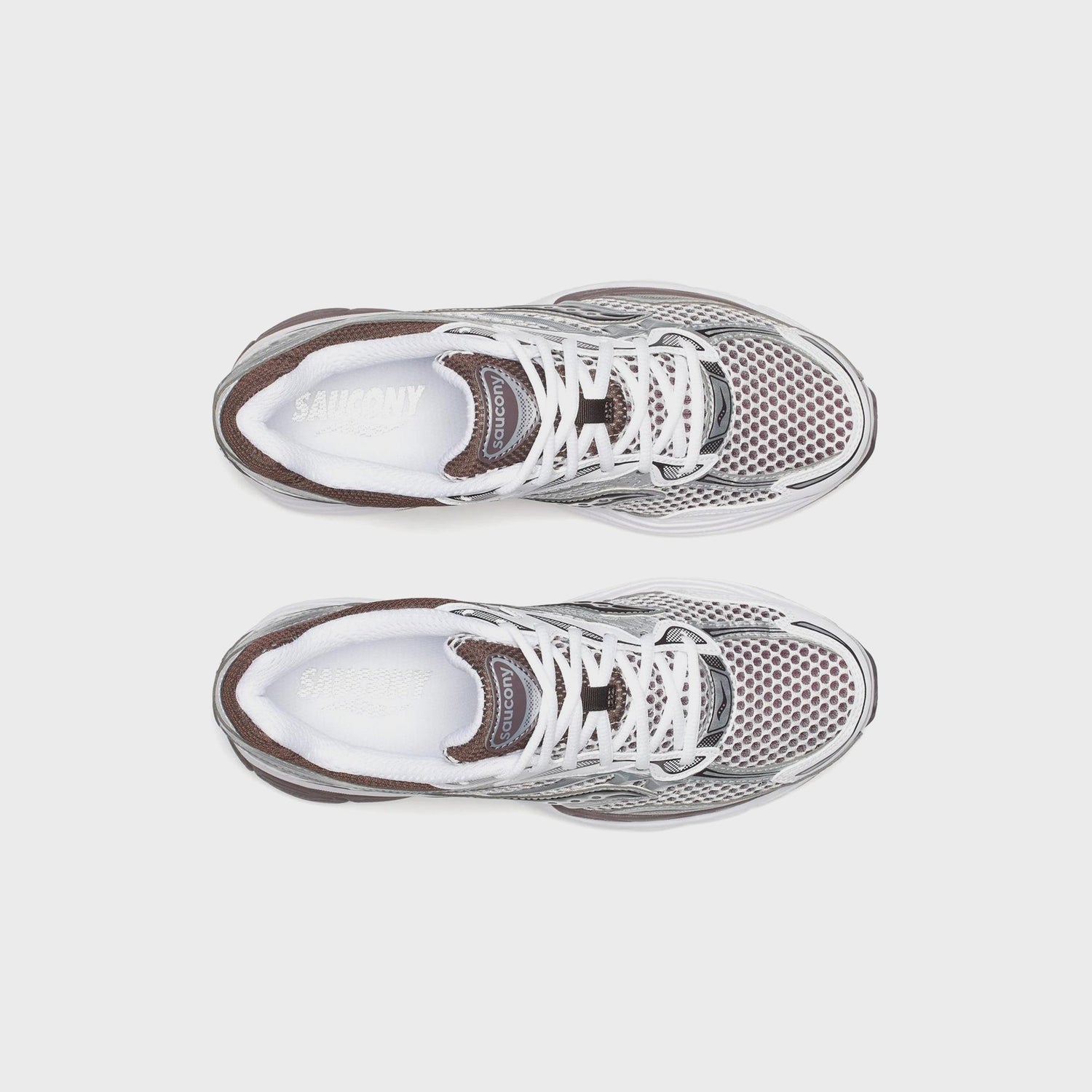 Saucony ProGrid Omni 9 - White / Brown
