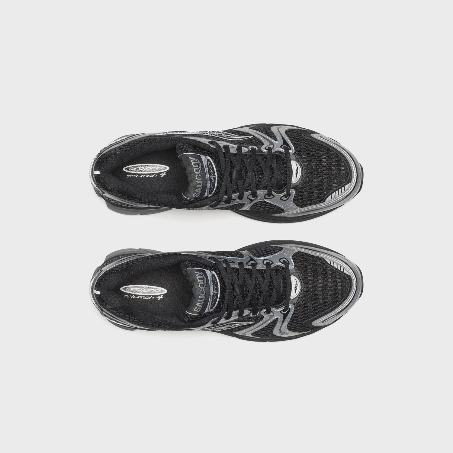 Saucony ProGrid Triumph 4 - Black / Silver
