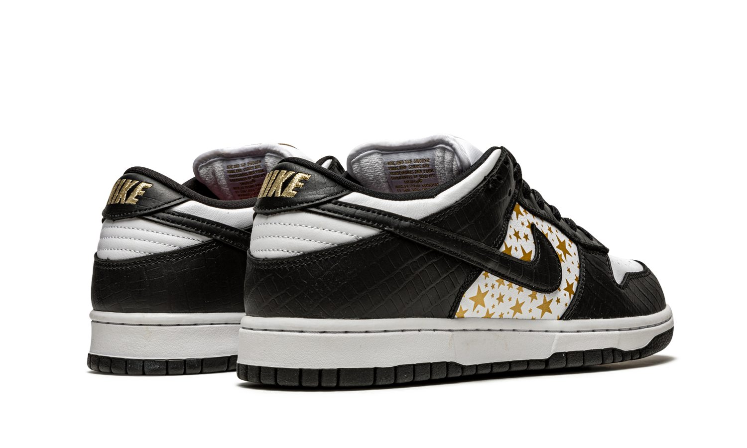 SB Dunk Low "Supreme - Stars - Black" DH3228 102