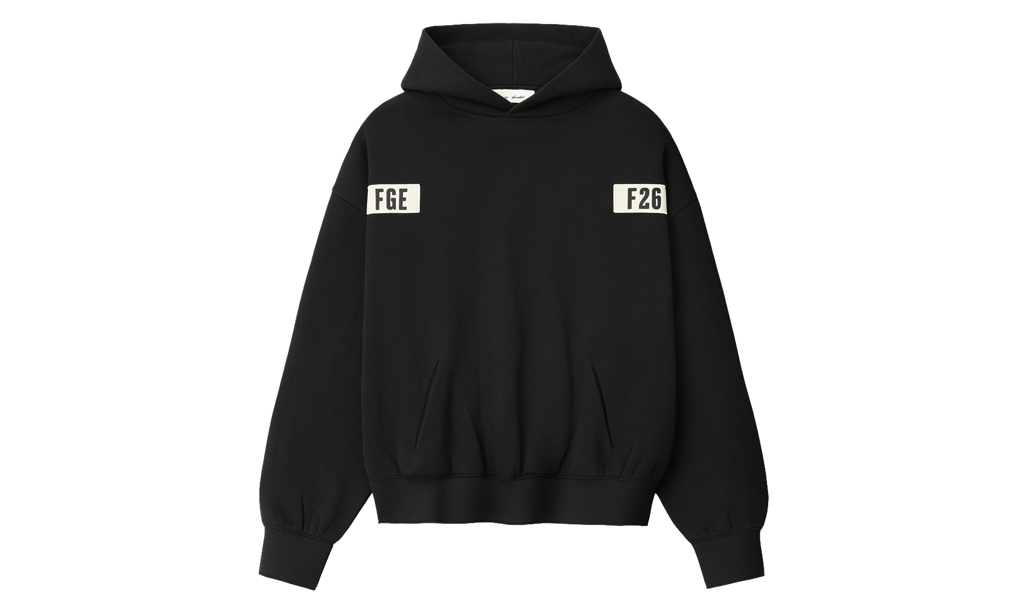 90s Hoodie "Vintage Black" RW00281