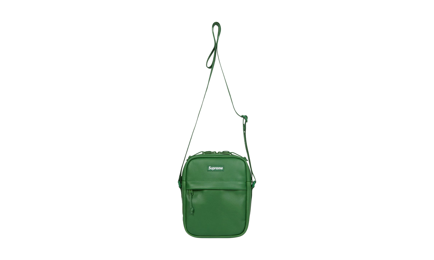 Leather Shoulder Bag "FW24 - Green" SU26083