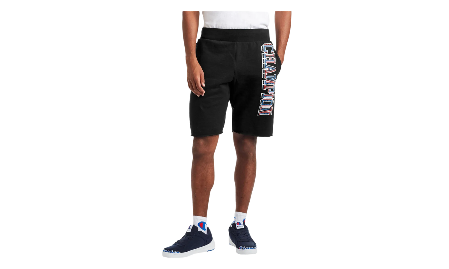 10" Reverse Weave Cutoff 3-D Logo Shorts "C-Life" 89597 586528 001