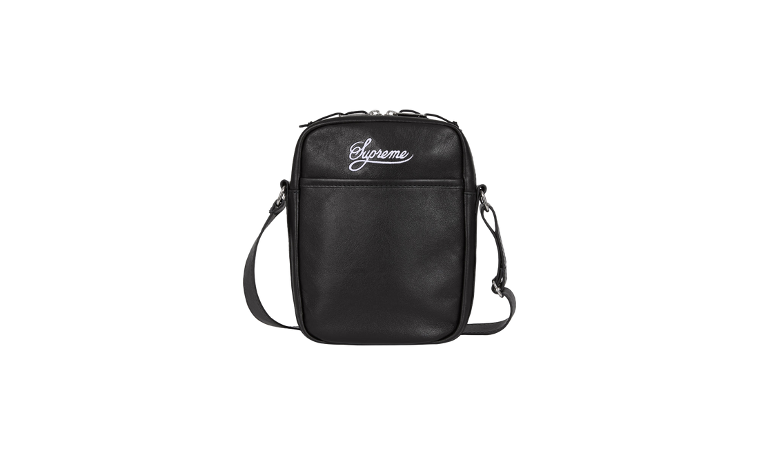 Nike Leather Shoulder Bag "SS25 - Black" SU25207