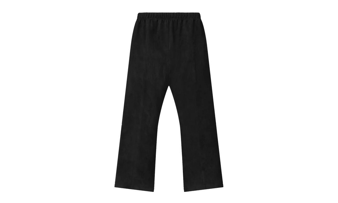 Suede Fleece Flare Pants "Vintage Black" 130HO258301F