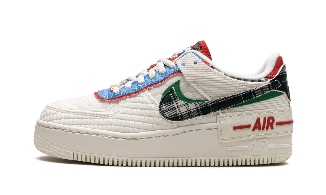 NIKE AIR FORCE 1 SHADO WMNS "Multi-Material" DZ5193 100