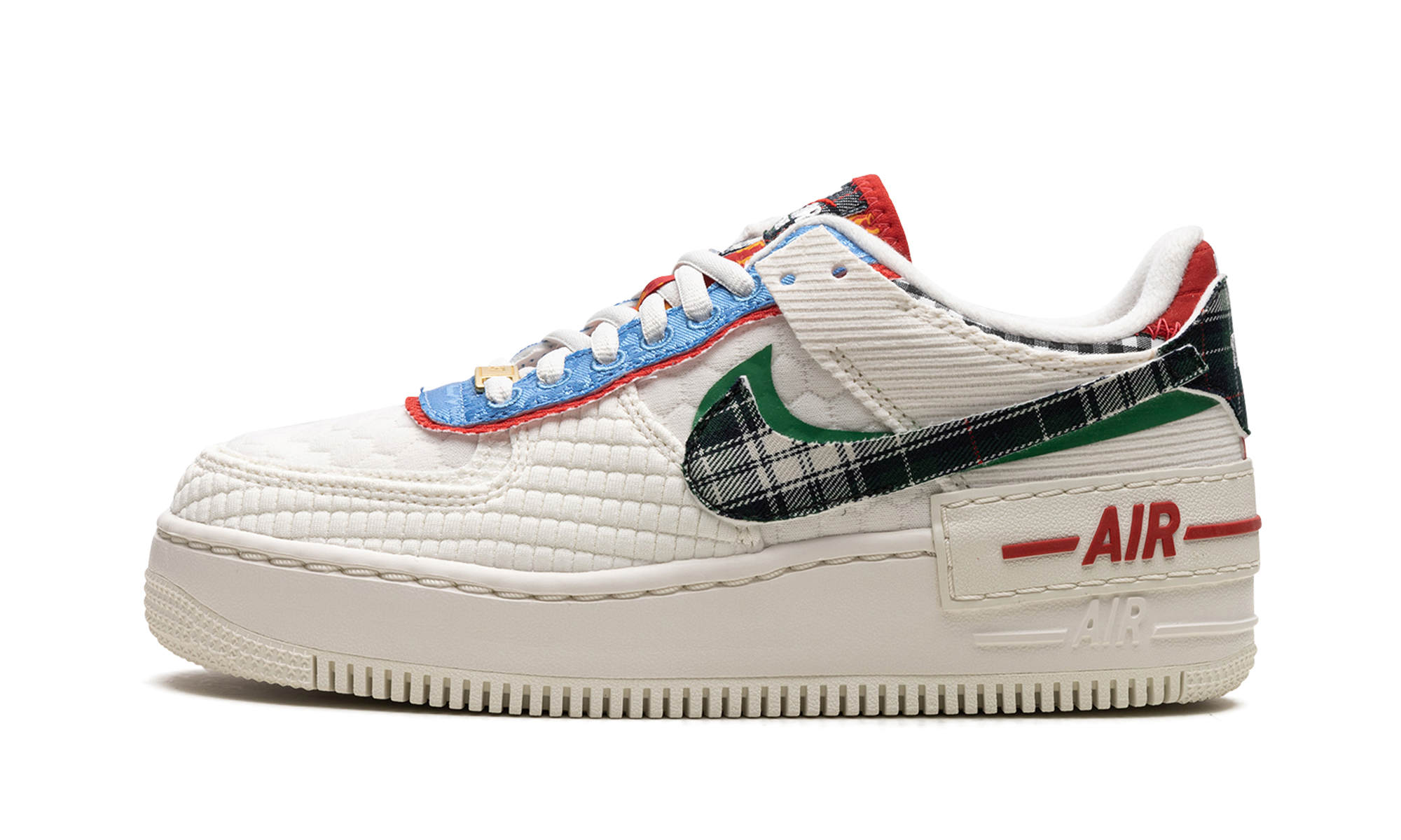 NIKE AIR FORCE 1 SHADO WMNS "Multi-Material" DZ5193 100