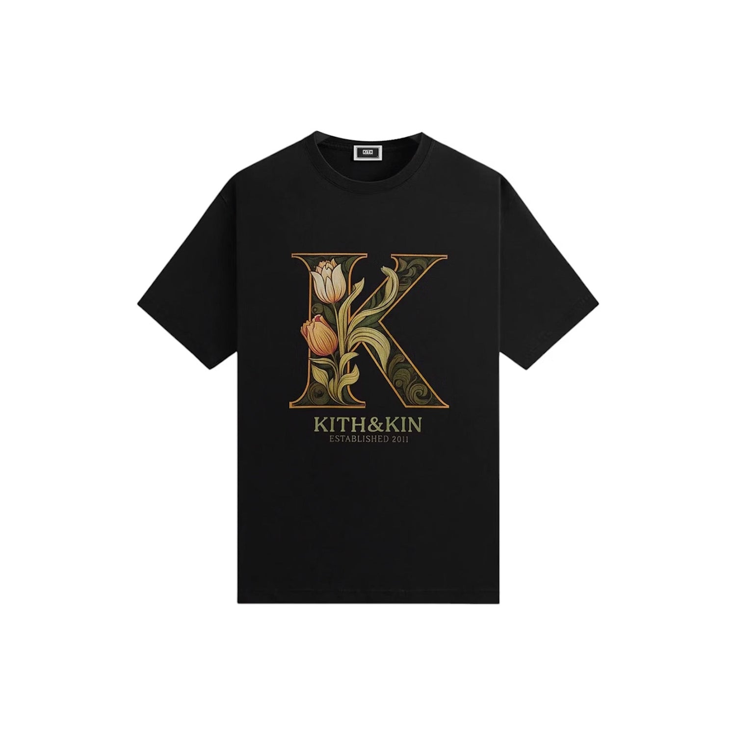 Kith Tulip K Tee Black