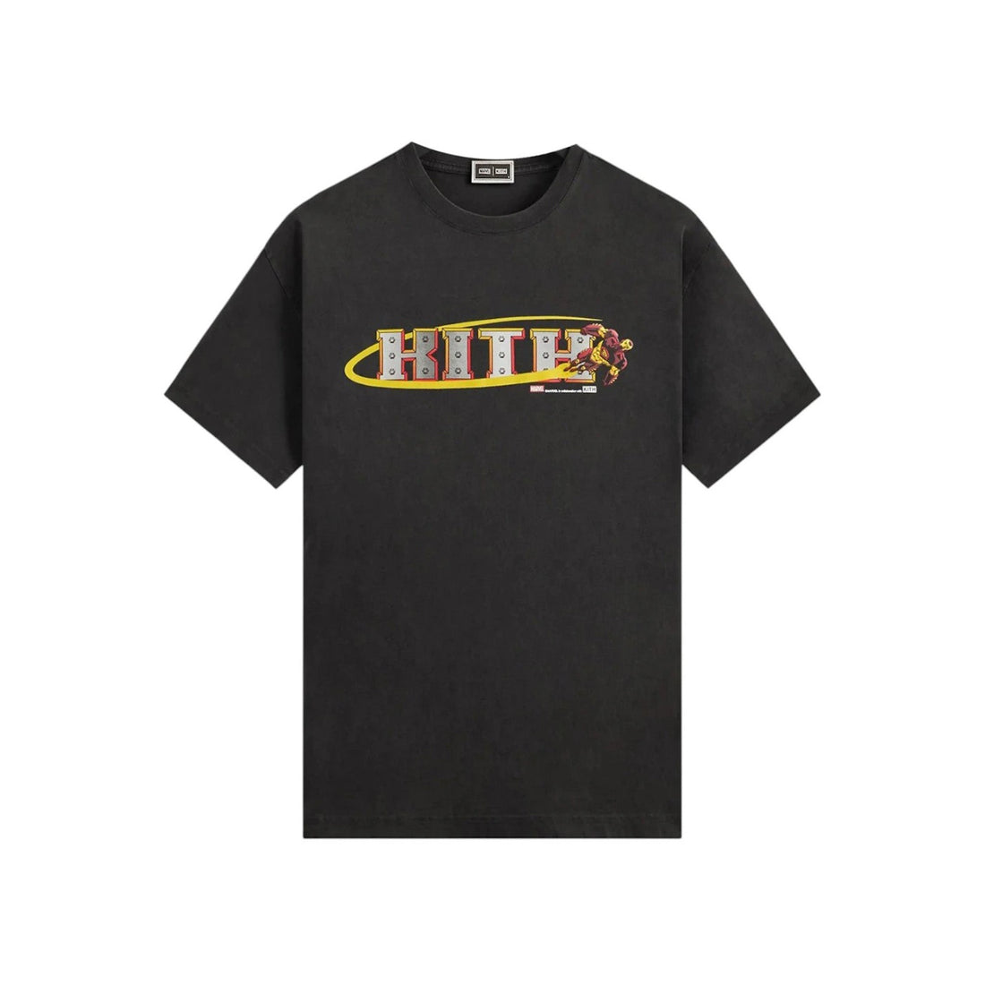 Kith x Marvel Iron Man Vintage Tee Black