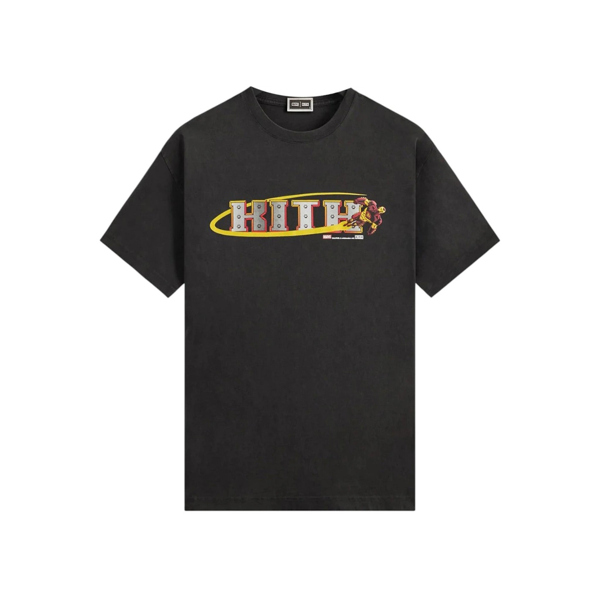 Kith x Marvel Iron Man Vintage Tee Black