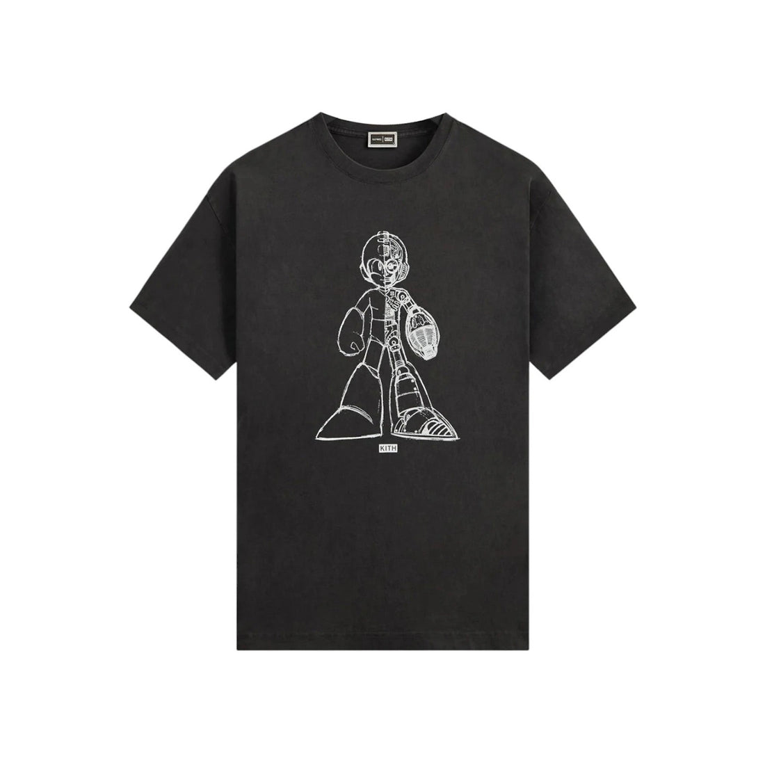 Kith x Capcom Mega Man Sketch Vintage Tee Black