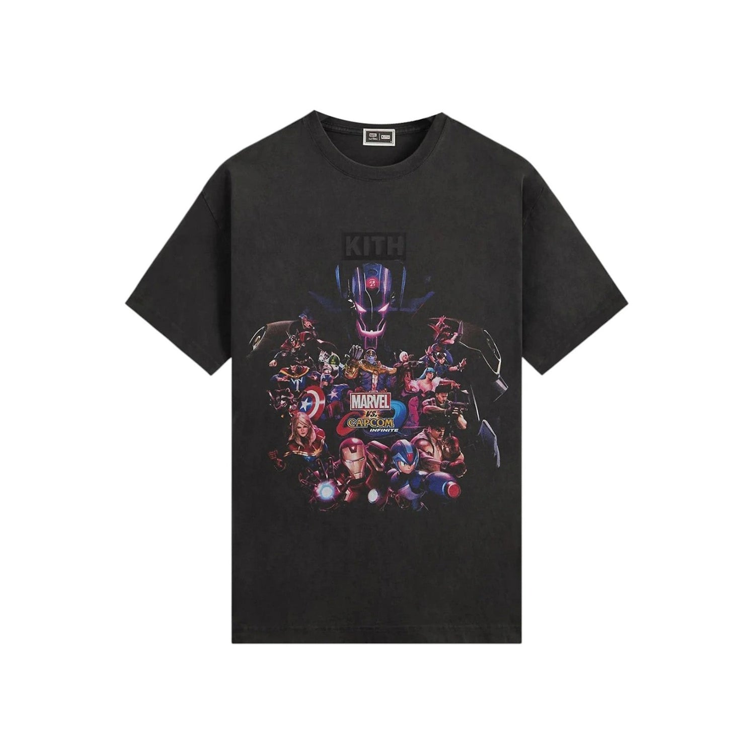 Kith x Marvel vs. Capcom Infinite Vintage Tee Black