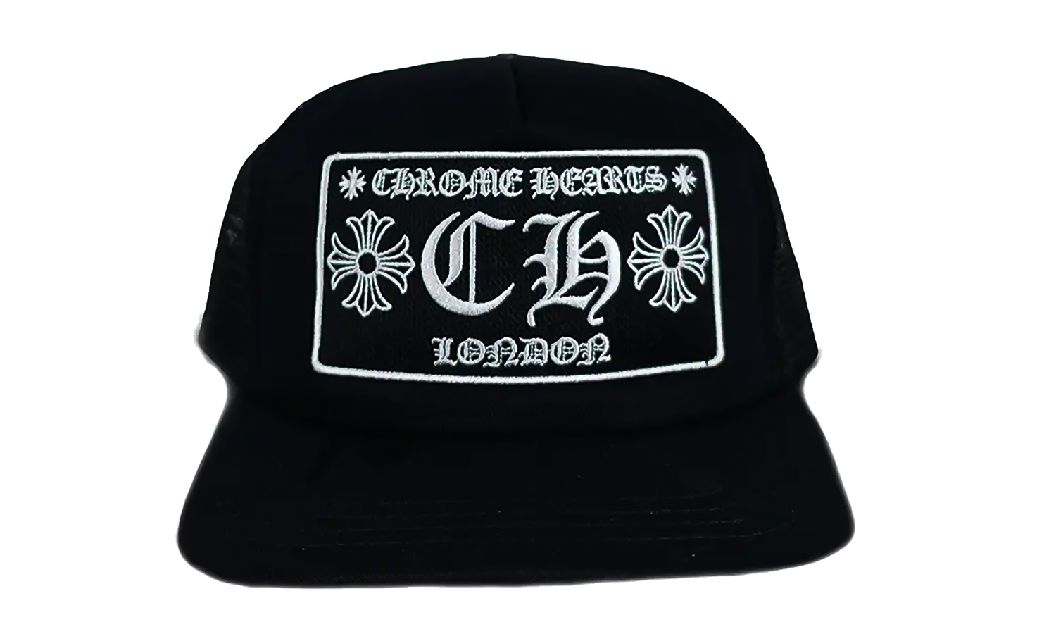 TRUCKER HAT "LONDON - Black/White" CHRM0939