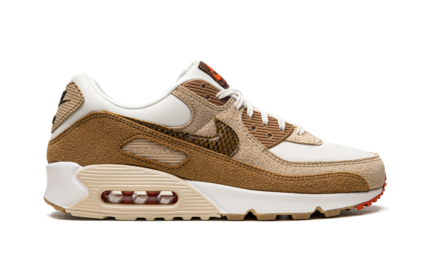 AIR MAX 90 WMNS "Pale Ivory Snakeskin Swoosh" DX9502 100