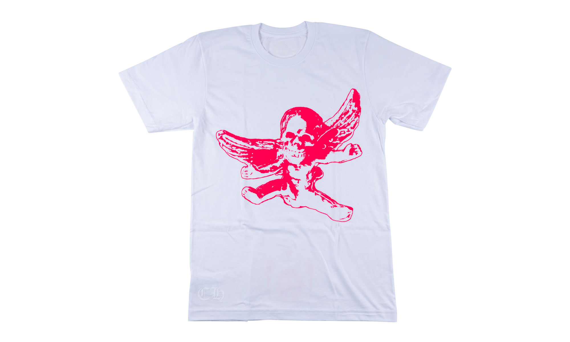 SS26 Pink Foti Tee "White" CHRM0781
