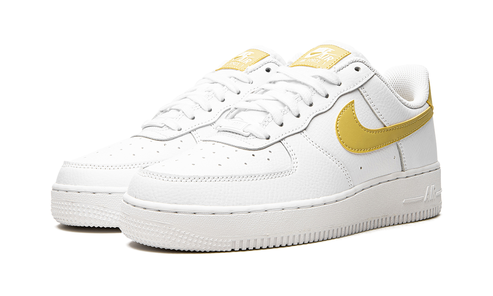 AIR FORCE 1 LO MNS WMNS "White / Saturn Gold" 315115 170