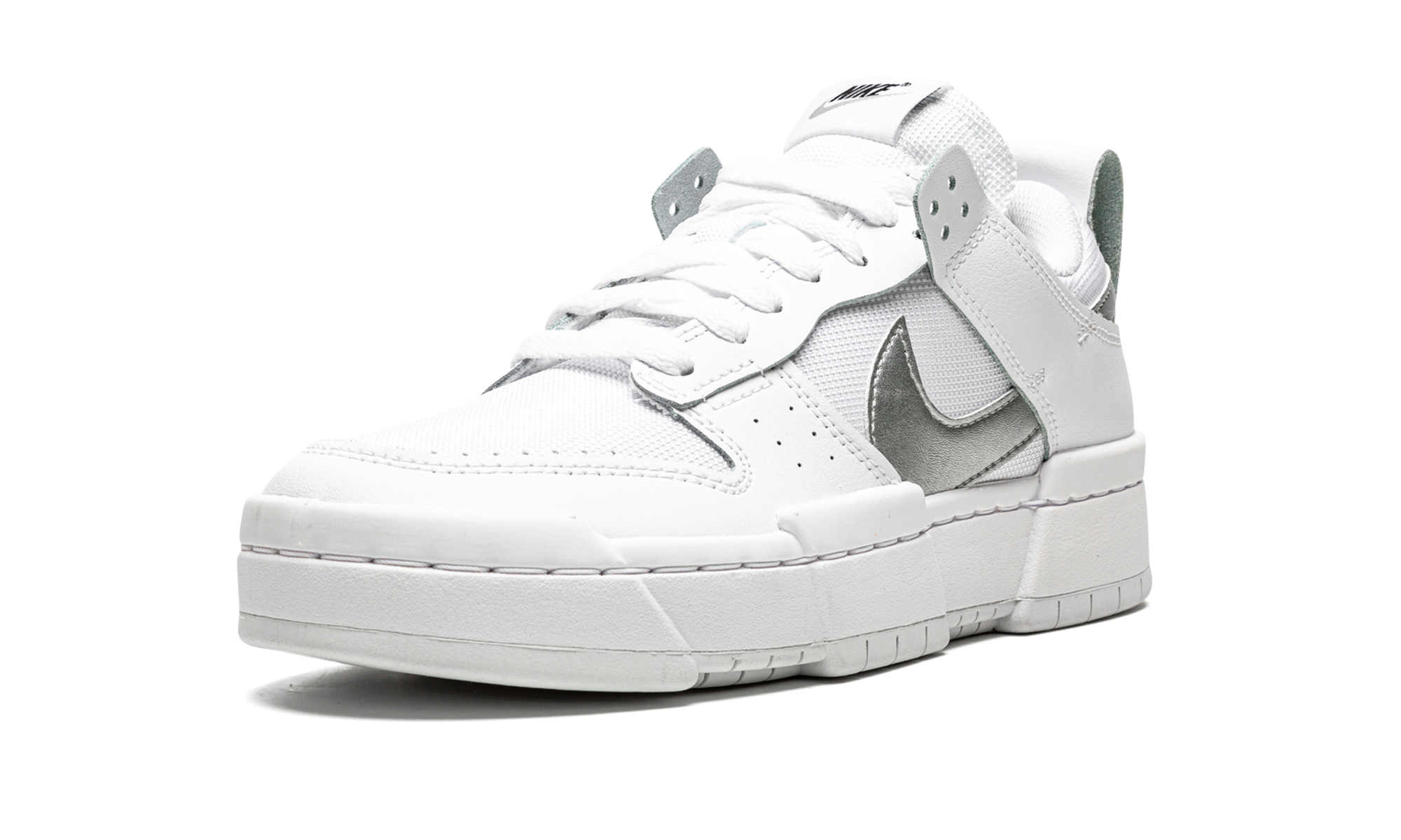 DUNK LO DISRUPT MNS WMNS "White Silver" DJ6226 100